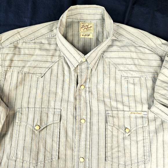 XL Lucky Brand Pearl Snap Shirt - Picture 1 of 5